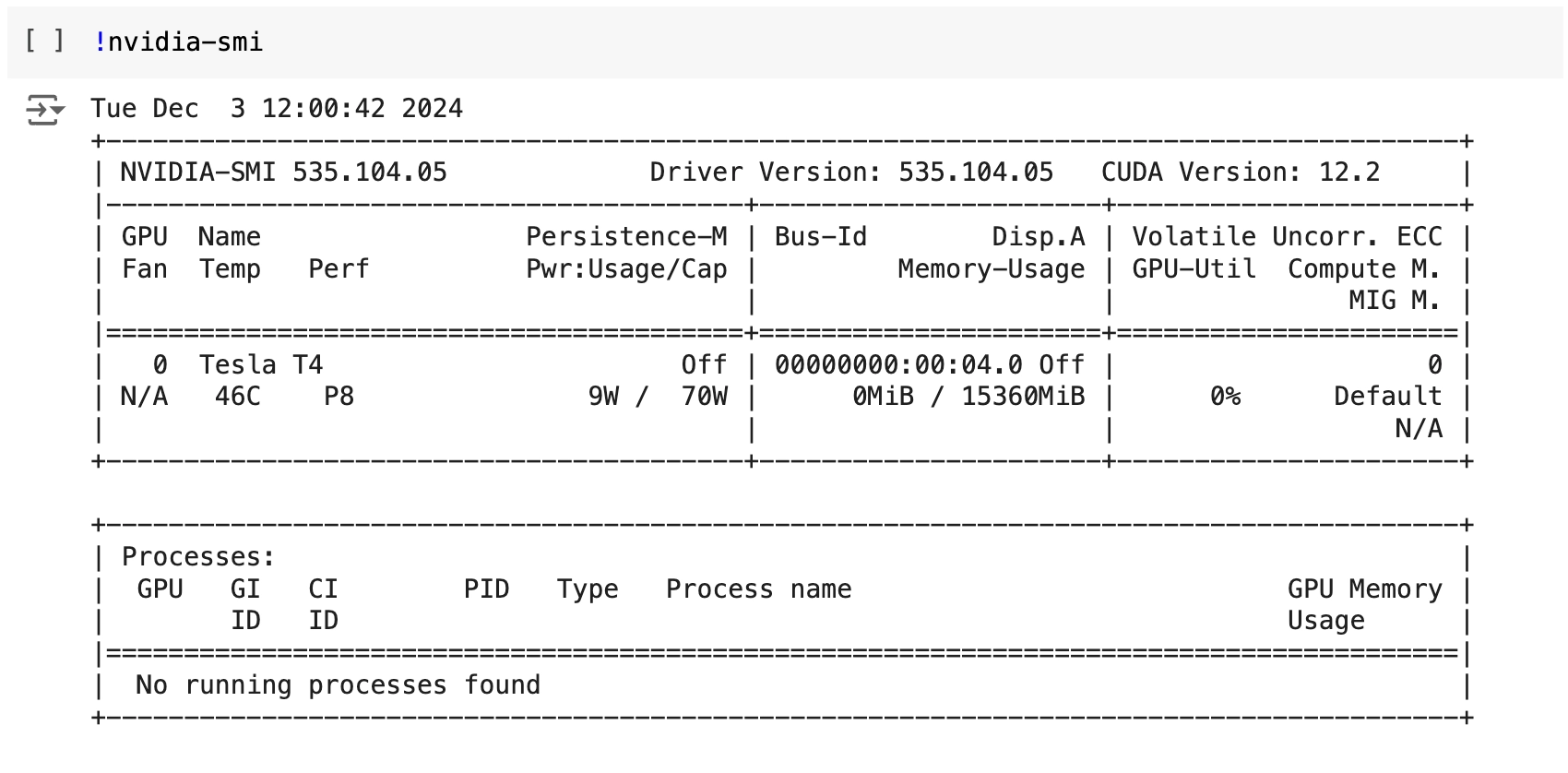 nvidia-smi